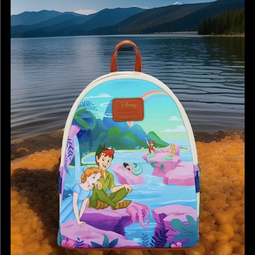 NEW Loungefly Disney PETER PAN & WENDY at Mermaid Lagoon SOLD OUT Backpack